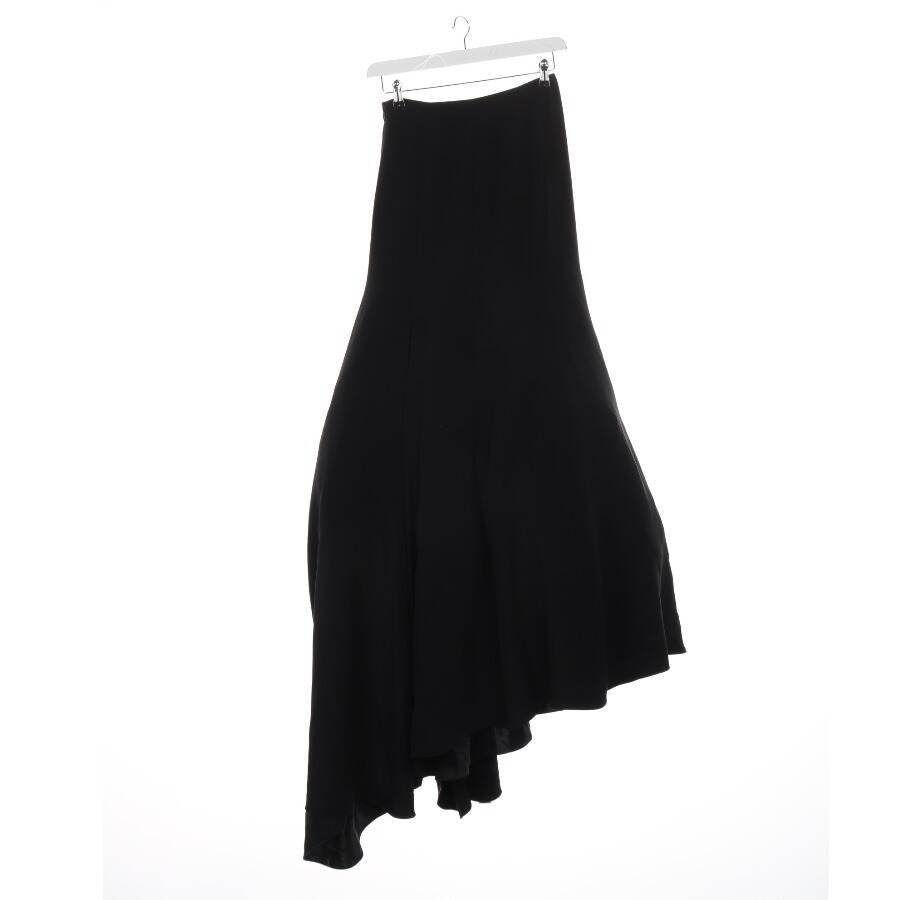 Image 1 of Silk Skirt 34 Black in color Black | Vite EnVogue