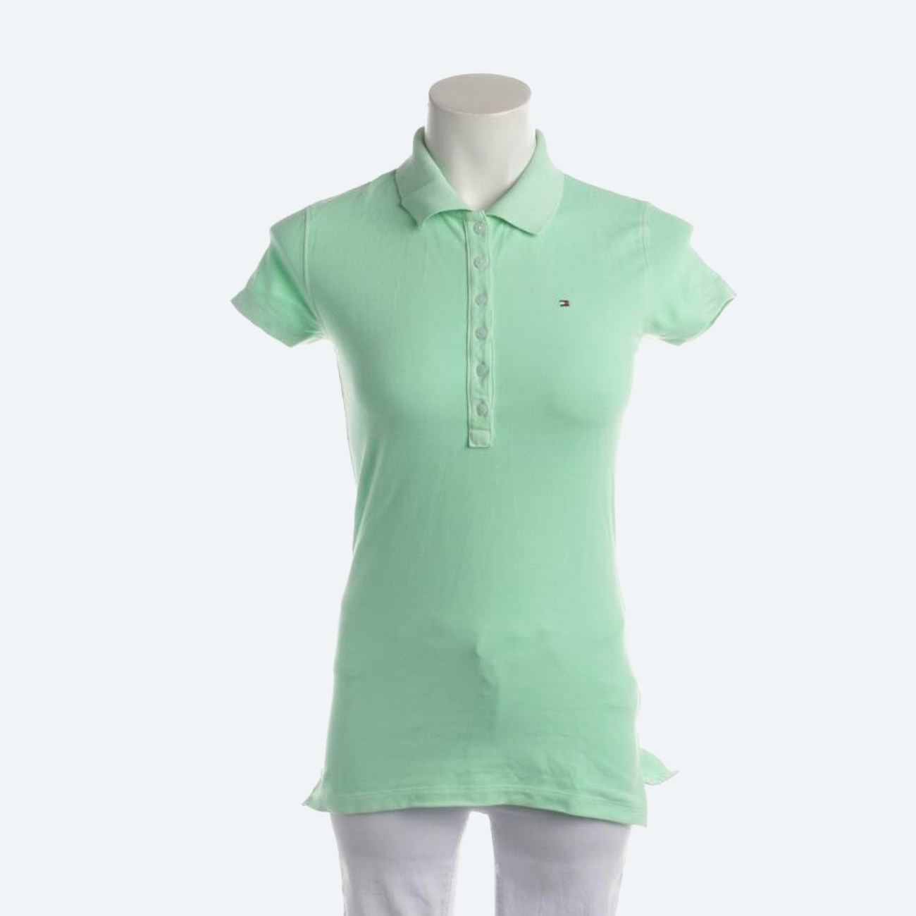 Image 1 of Polo Shirt XS Light Green in color Green | Vite EnVogue