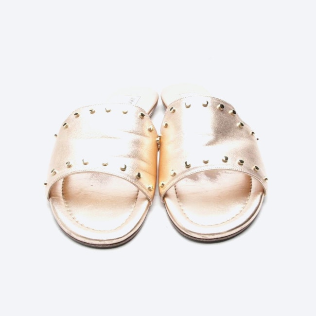 Image 2 of Sandals EUR 41.5 Rose Gold in color Metallic | Vite EnVogue