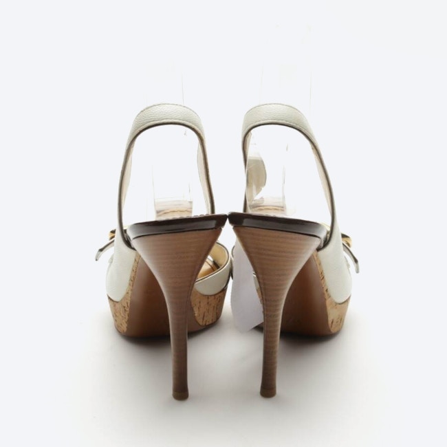 Image 3 of Heeled Sandals EUR 39 White in color White | Vite EnVogue
