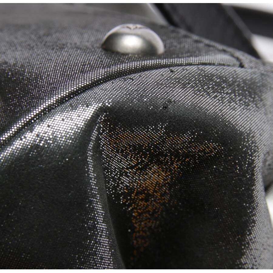Image 10 of Peek-a-boo Crossbody Bag Silver in color Metallic | Vite EnVogue
