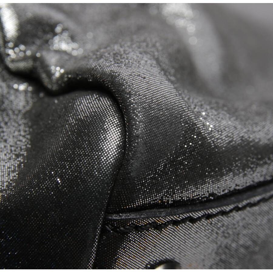 Image 9 of Peek-a-boo Crossbody Bag Silver in color Metallic | Vite EnVogue