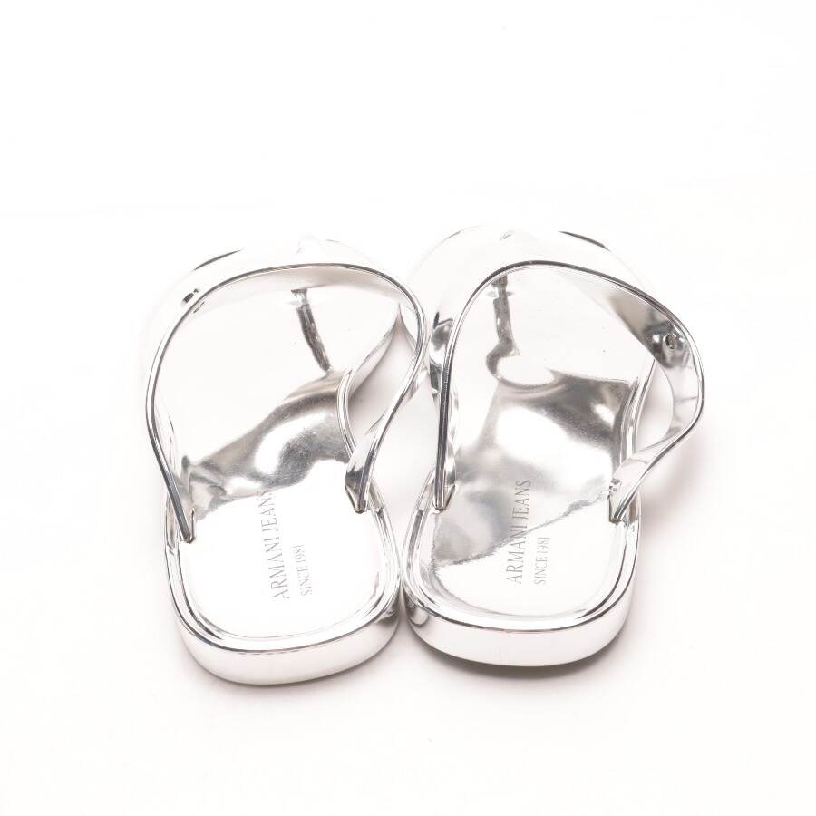 Image 3 of Sandals EUR 37 Silver in color Metallic | Vite EnVogue