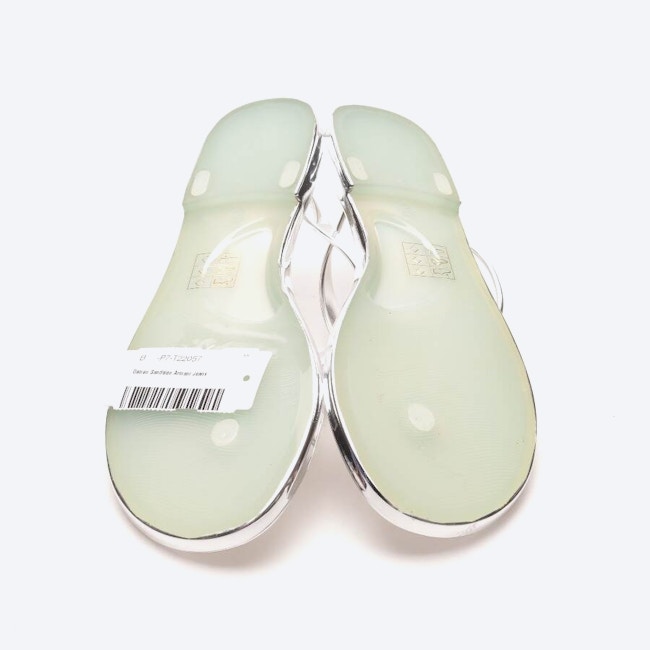 Image 4 of Sandals EUR 37 Silver in color Metallic | Vite EnVogue