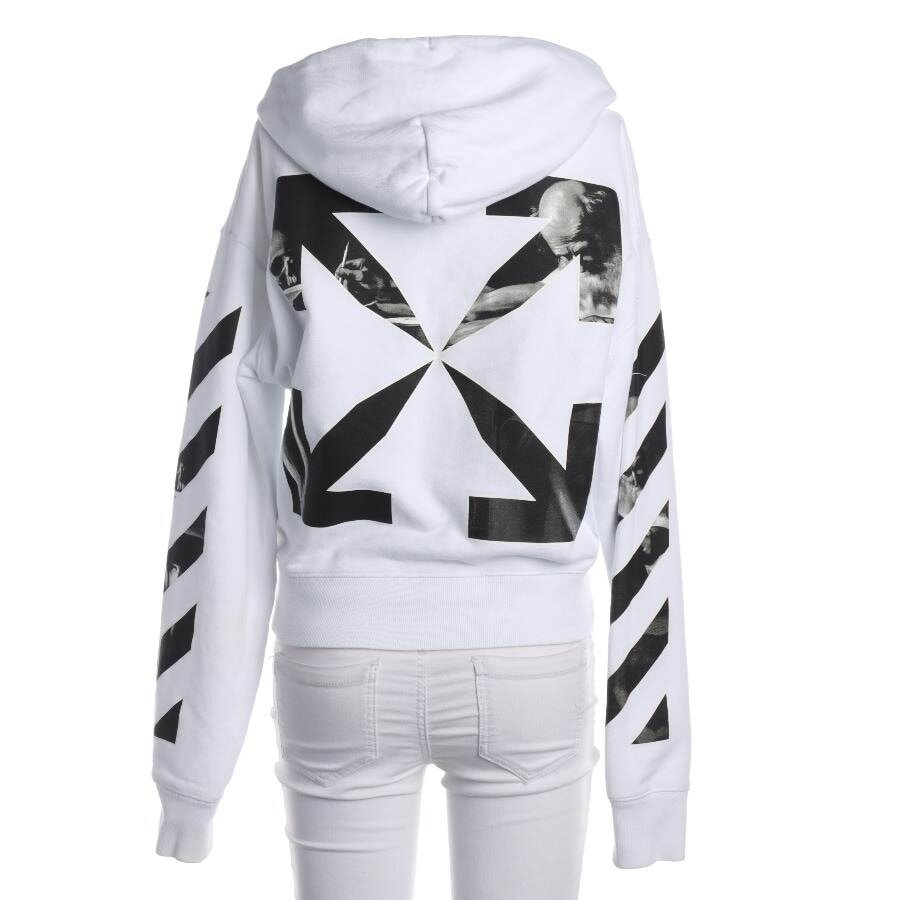 Image 2 of Hooded Sweatshirt 2XS White in color White | Vite EnVogue
