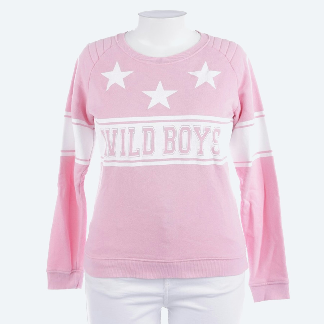 Image 1 of sweatshirts M pink in color pink | Vite EnVogue