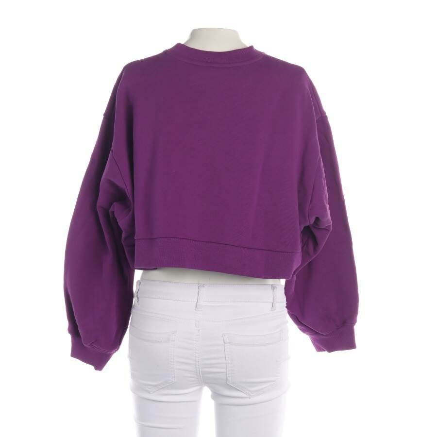 Image 2 of Sweatshirt XS Dark Purple in color Purple | Vite EnVogue