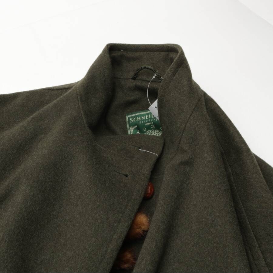 Image 3 of Wool Coat 40 Dark Green in color Green | Vite EnVogue