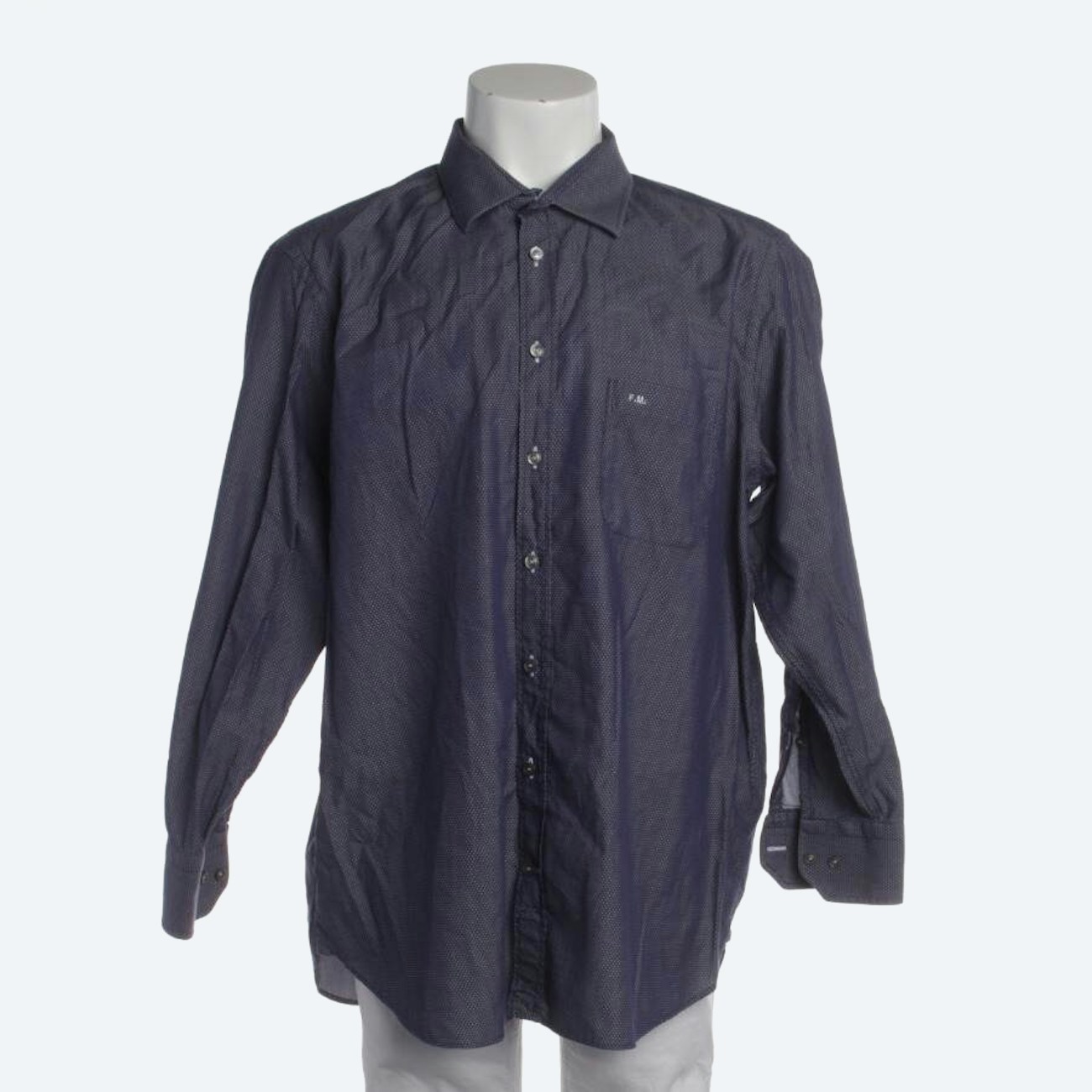 Image 1 of Casual Shirt 45 Navy in color Blue | Vite EnVogue