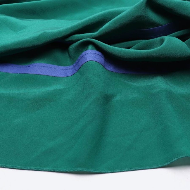 Image 3 of Silk Skirt XL Green in color Green | Vite EnVogue