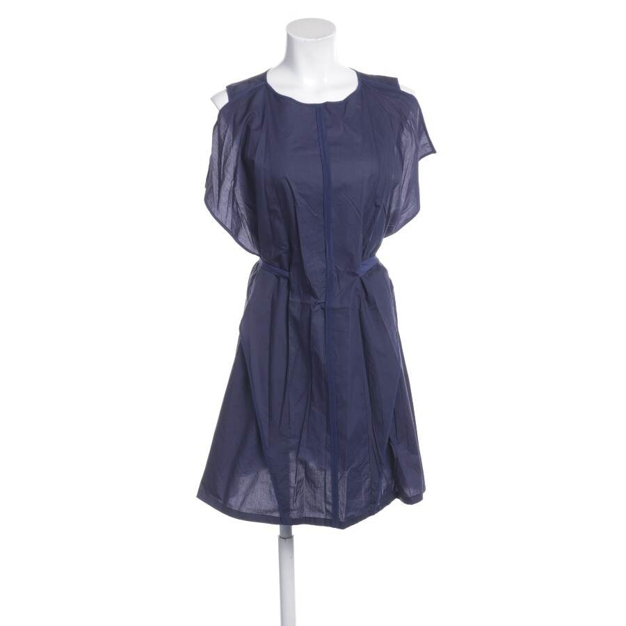 Image 1 of Silk Dress 34 Navy in color Blue | Vite EnVogue
