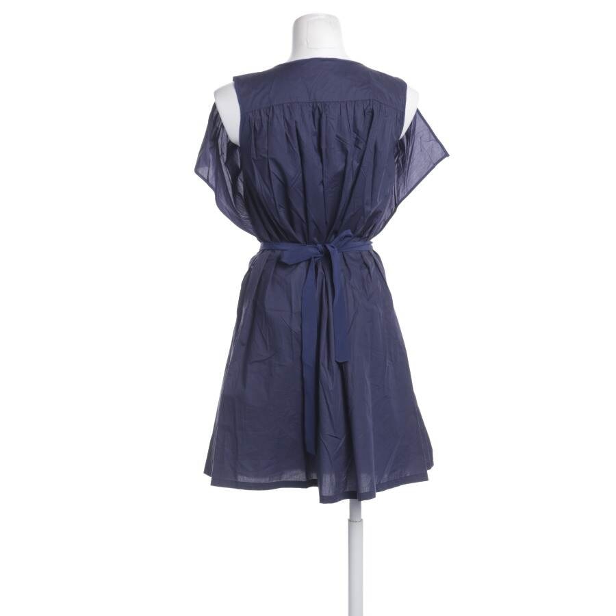 Image 2 of Silk Dress 34 Navy in color Blue | Vite EnVogue