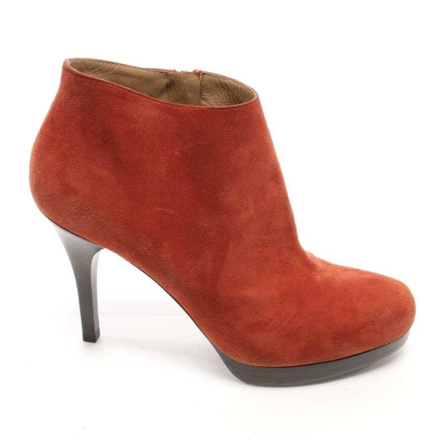 Image 1 of Ankle Boots EUR 38.5 Dark Orange in color Orange | Vite EnVogue