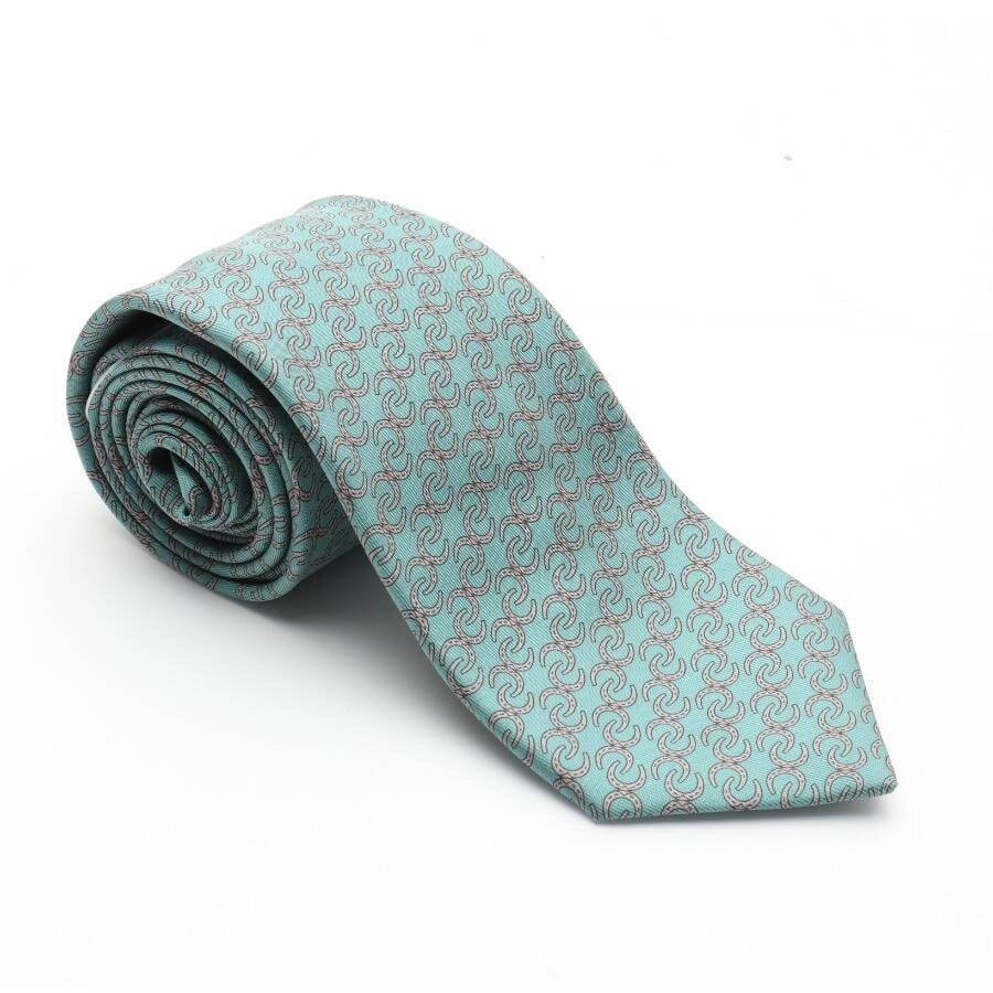 Image 1 of Silk Tie Light Green in color Green | Vite EnVogue