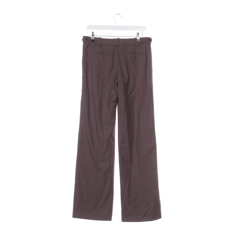 Image 2 of Trousers 40 Dark Brown in color Brown | Vite EnVogue