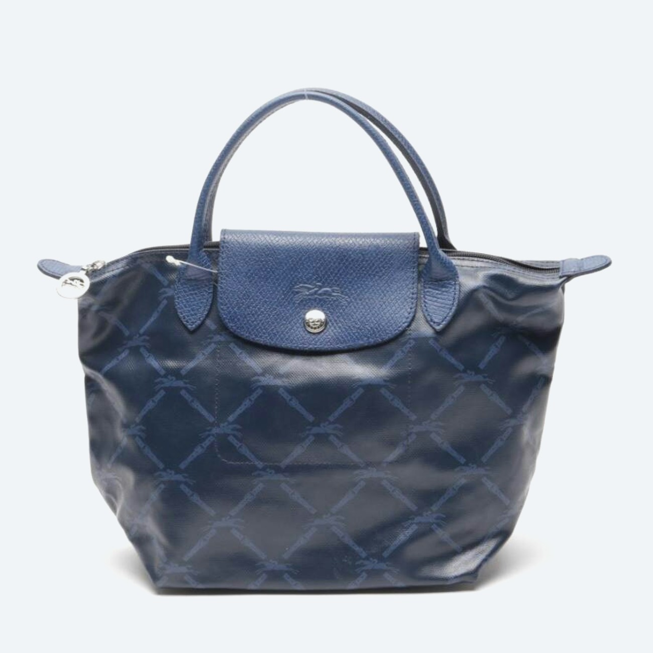 Image 1 of Le Pliage M Handbag Navy in color Blue | Vite EnVogue