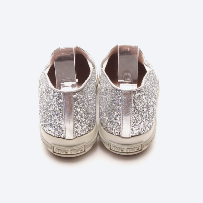 Image 3 of Loafers EUR 36 Silver in color Metallic | Vite EnVogue