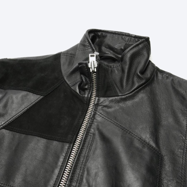 Image 3 of LeatherJacket M Black in color Black | Vite EnVogue