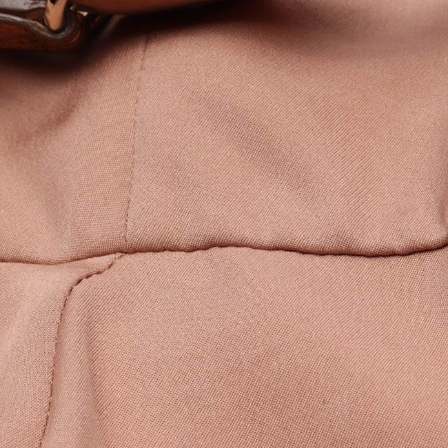 Image 3 of Silk Dress 40 Light Brown in color Brown | Vite EnVogue