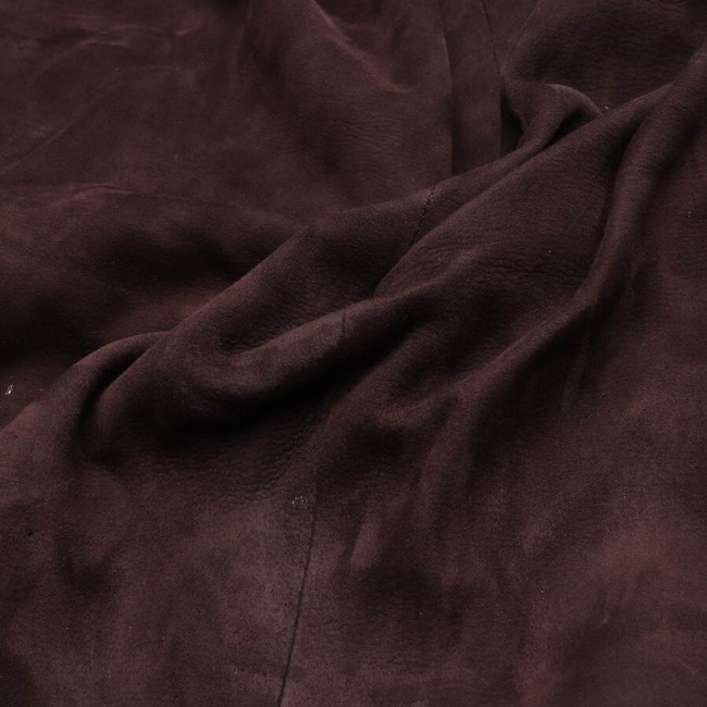 Image 3 of Leather Dress 38 Dark Brown in color Brown | Vite EnVogue