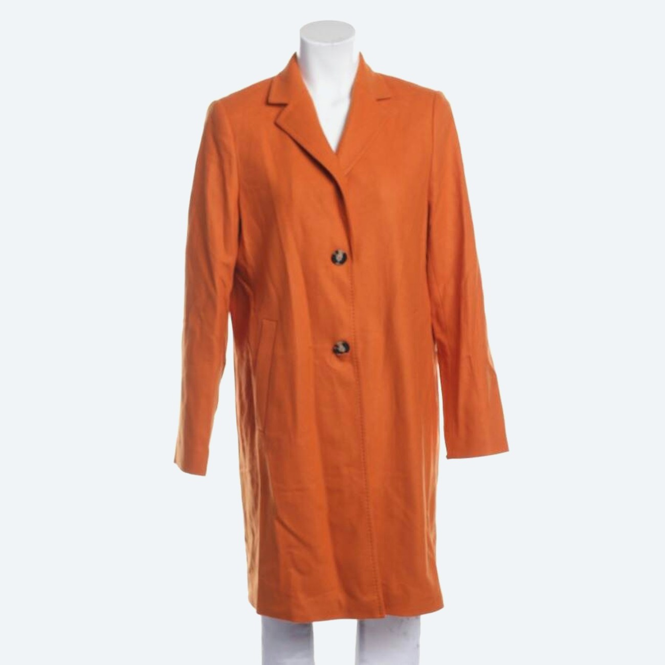 Image 1 of Between-seasons Coat 40 Orange in color Orange | Vite EnVogue