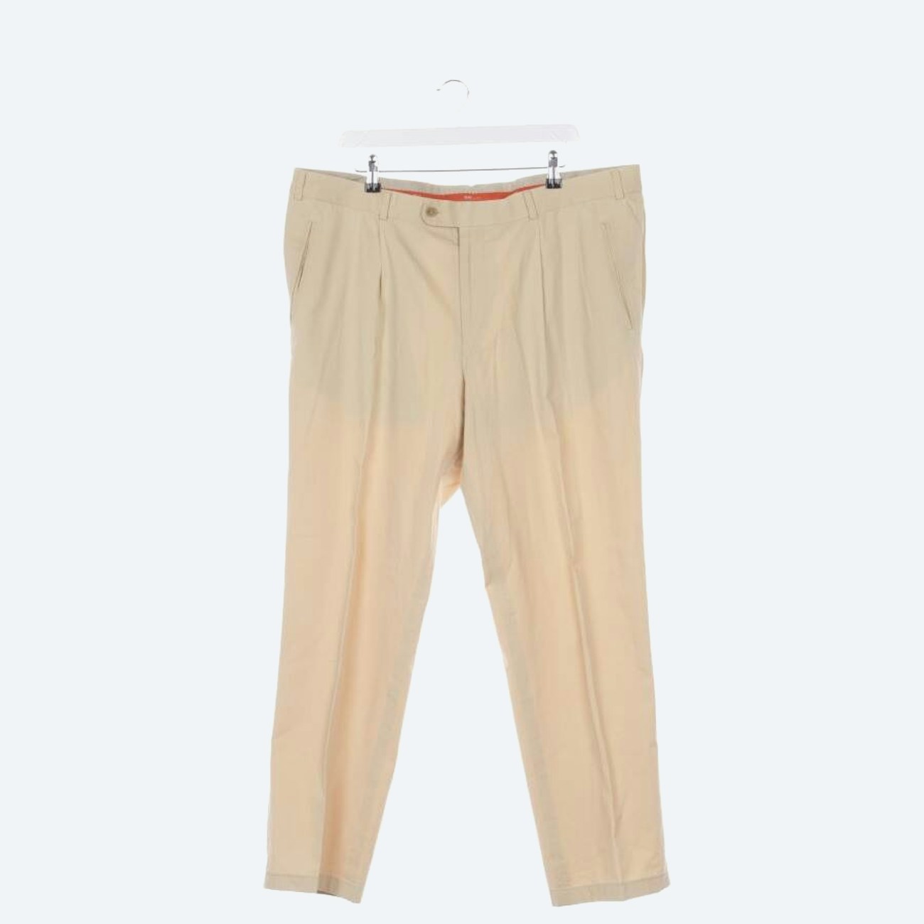 Image 1 of Trousers 30 Beige in color White | Vite EnVogue