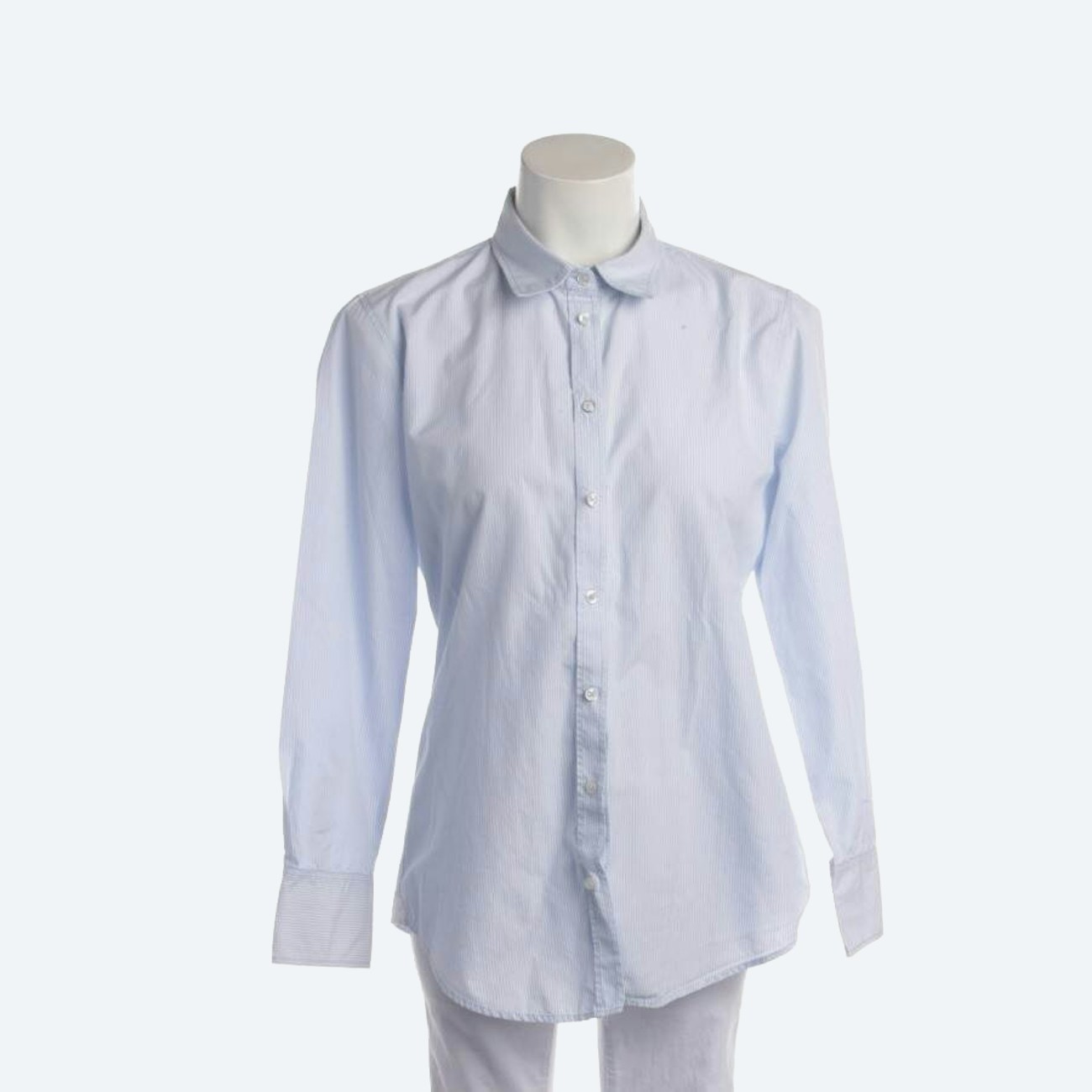 Image 1 of Shirt 42 Light Blue in color Blue | Vite EnVogue