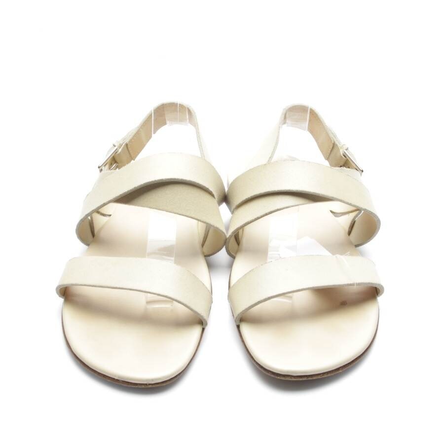 Image 2 of Sandals EUR 44 Beige in color White | Vite EnVogue