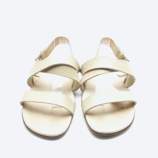 Image 2 of Sandals EUR 44 Beige in color White | Vite EnVogue