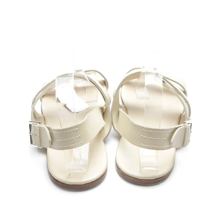 Image 3 of Sandals EUR 44 Beige in color White | Vite EnVogue