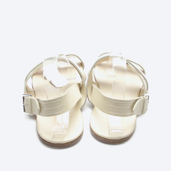 Image 3 of Sandals EUR 44 Beige in color White | Vite EnVogue