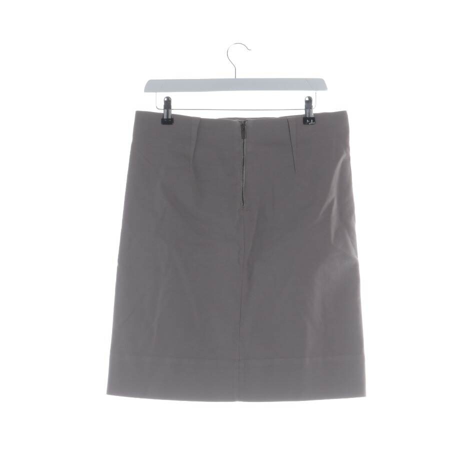 Image 2 of Skirt 36 Light Gray in color Gray | Vite EnVogue