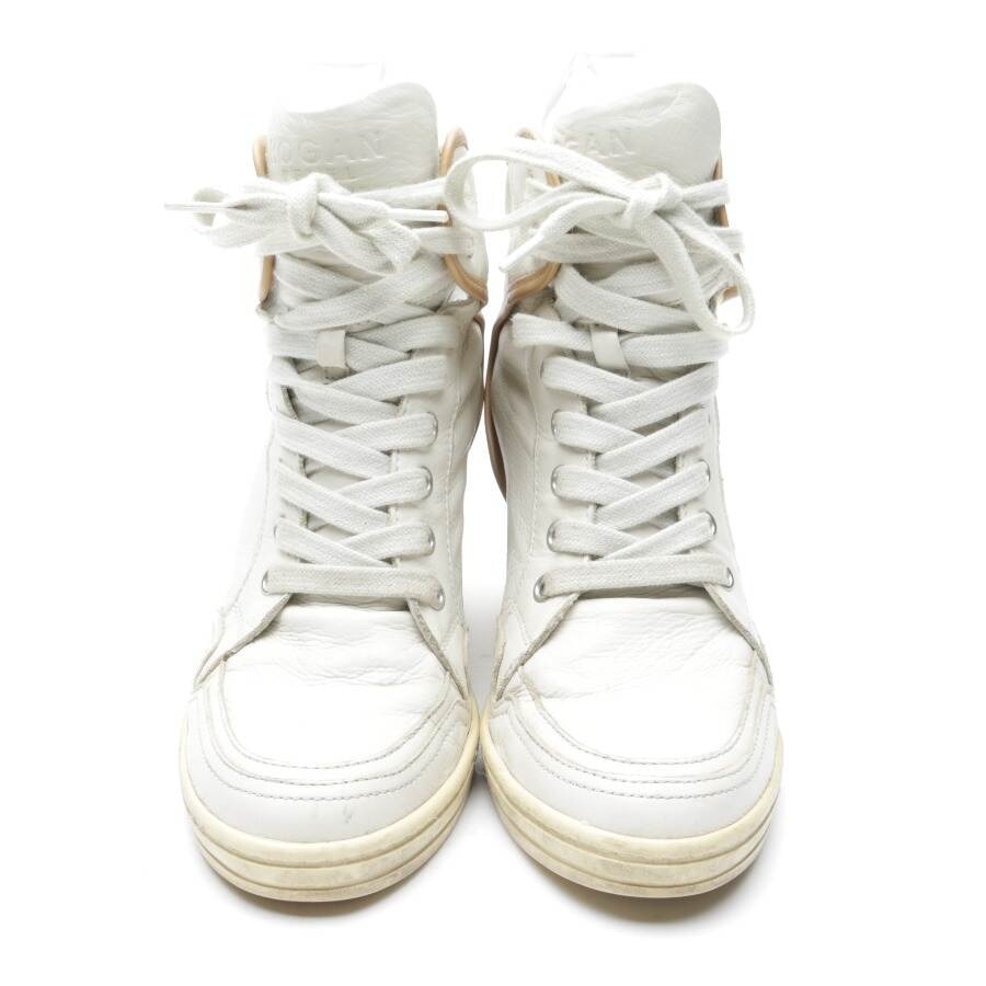 Bild 2 von High-Top Sneaker EUR 35,5 Cream in Farbe Weiß | Vite EnVogue