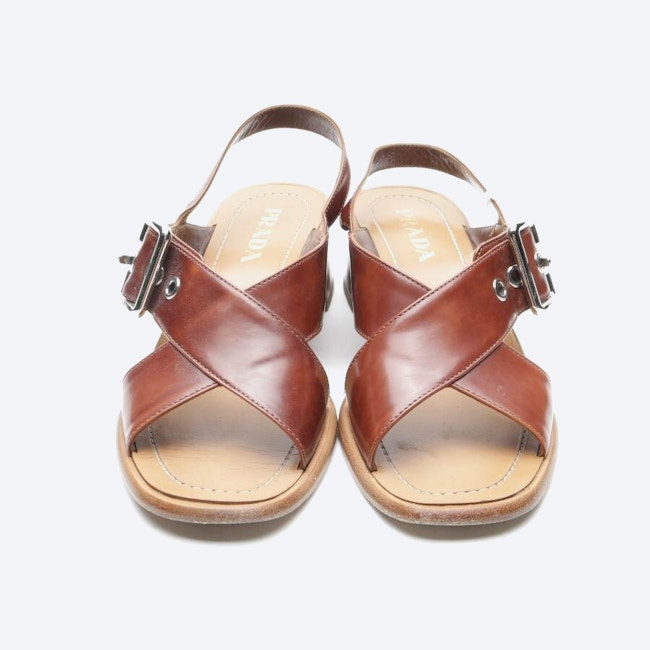 Image 2 of Heeled Sandals EUR 35 Brown in color Brown | Vite EnVogue