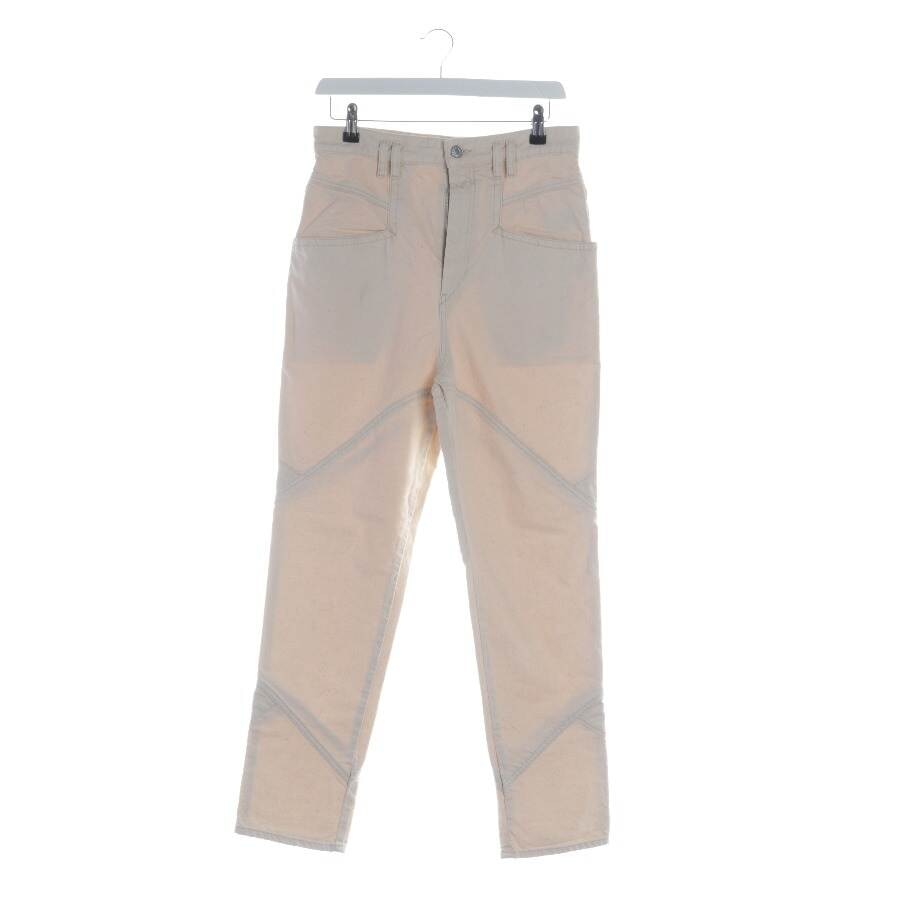 Image 1 of Jeans Slim Fit 34 Cream in color White | Vite EnVogue