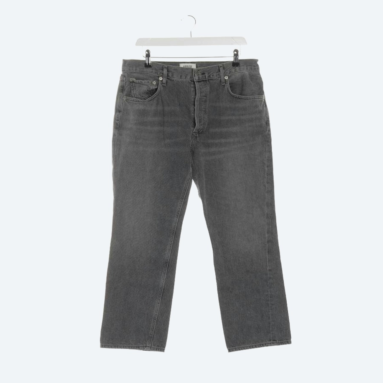 Image 1 of Jeans Boyfriend W31 Gray in color Gray | Vite EnVogue