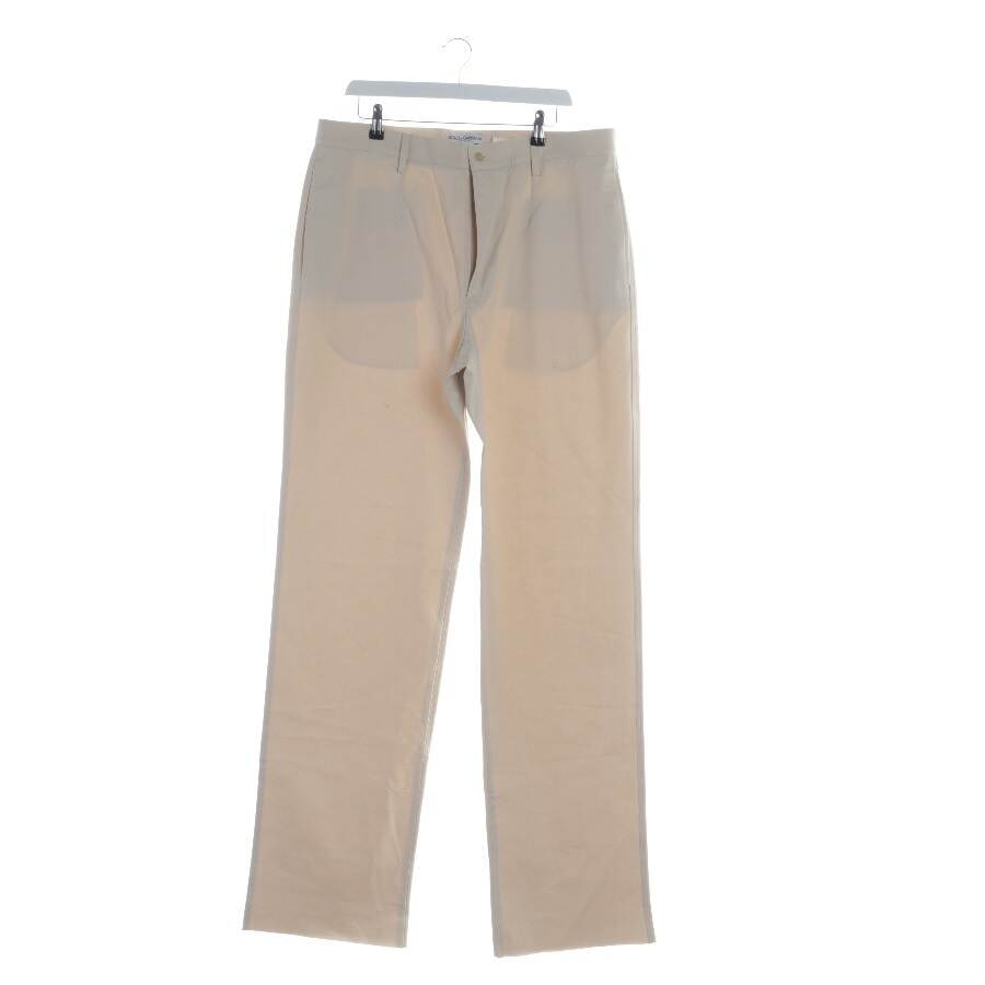 Image 1 of Trousers 56 Cream in color White | Vite EnVogue