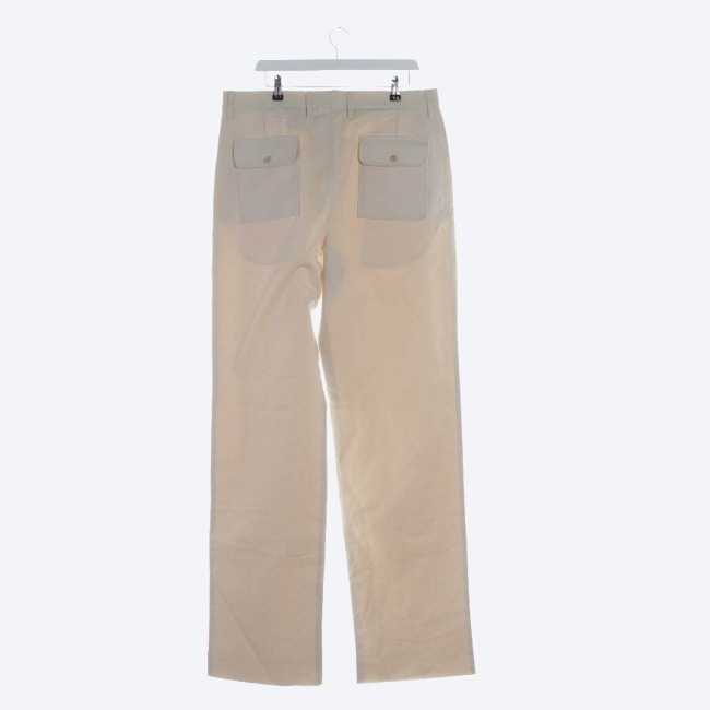 Image 2 of Trousers 56 Cream in color White | Vite EnVogue