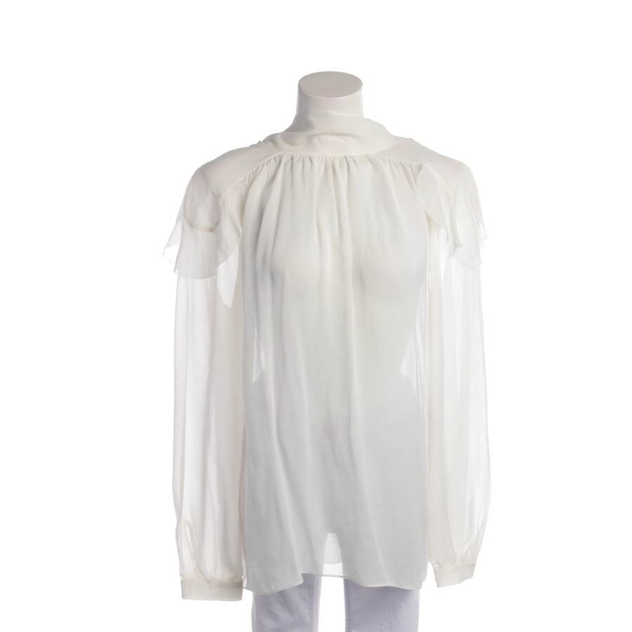 Image 1 of Silk Blouse 38 White in color White | Vite EnVogue