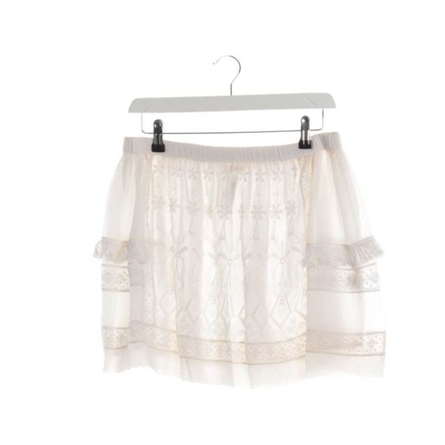 Image 1 of Silk Skirt 36 White | Vite EnVogue