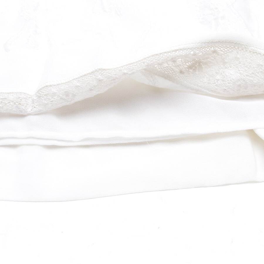 Image 3 of Silk Skirt 36 White in color White | Vite EnVogue