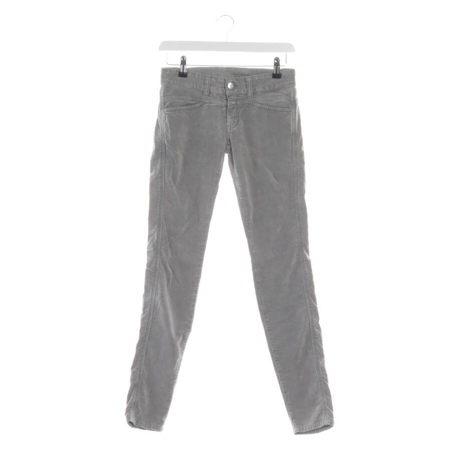 Image 1 of Corduroy Pants W24 Gray in color Gray | Vite EnVogue