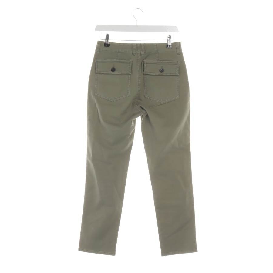 Image 2 of Trousers W25 Olive Green in color Green | Vite EnVogue