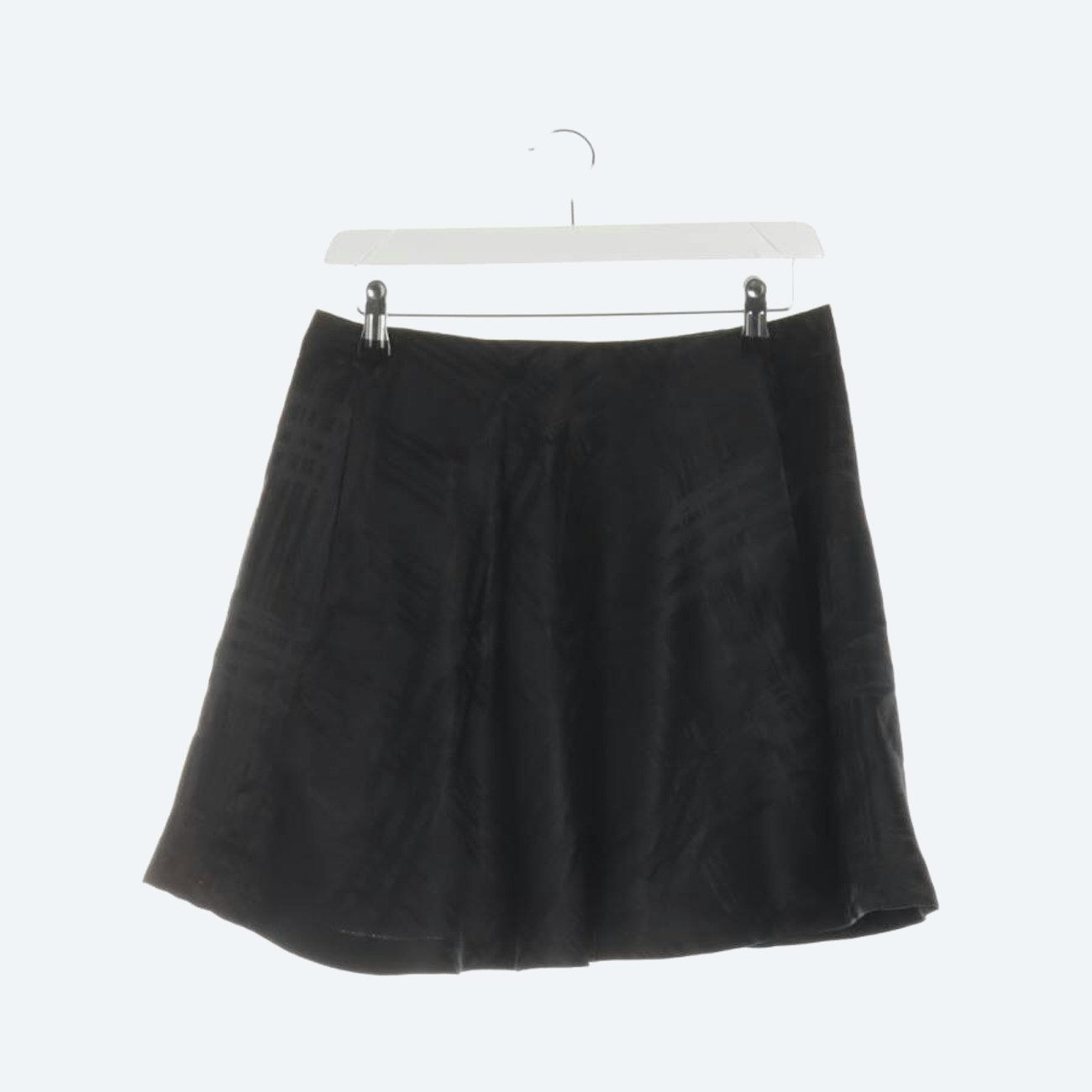 Image 1 of Silk Skirt 38 Black in color Black | Vite EnVogue