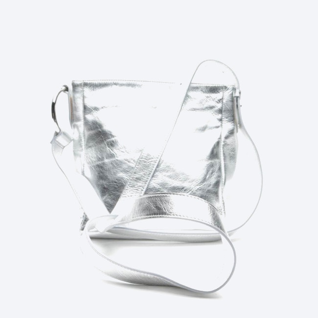 Image 2 of Shoulder Bag Silver in color Metallic | Vite EnVogue
