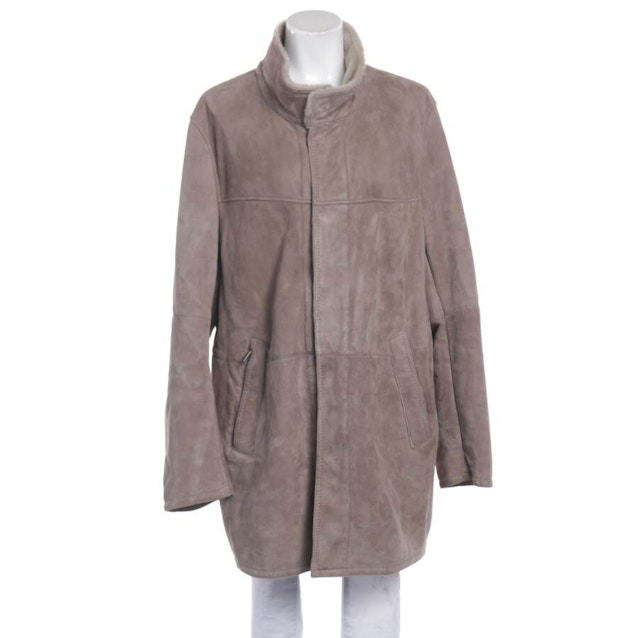 Image 1 of Leather Coat L Light Brown | Vite EnVogue