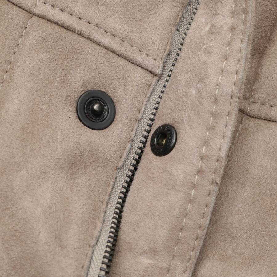 Image 4 of Leather Coat L Light Brown in color Brown | Vite EnVogue