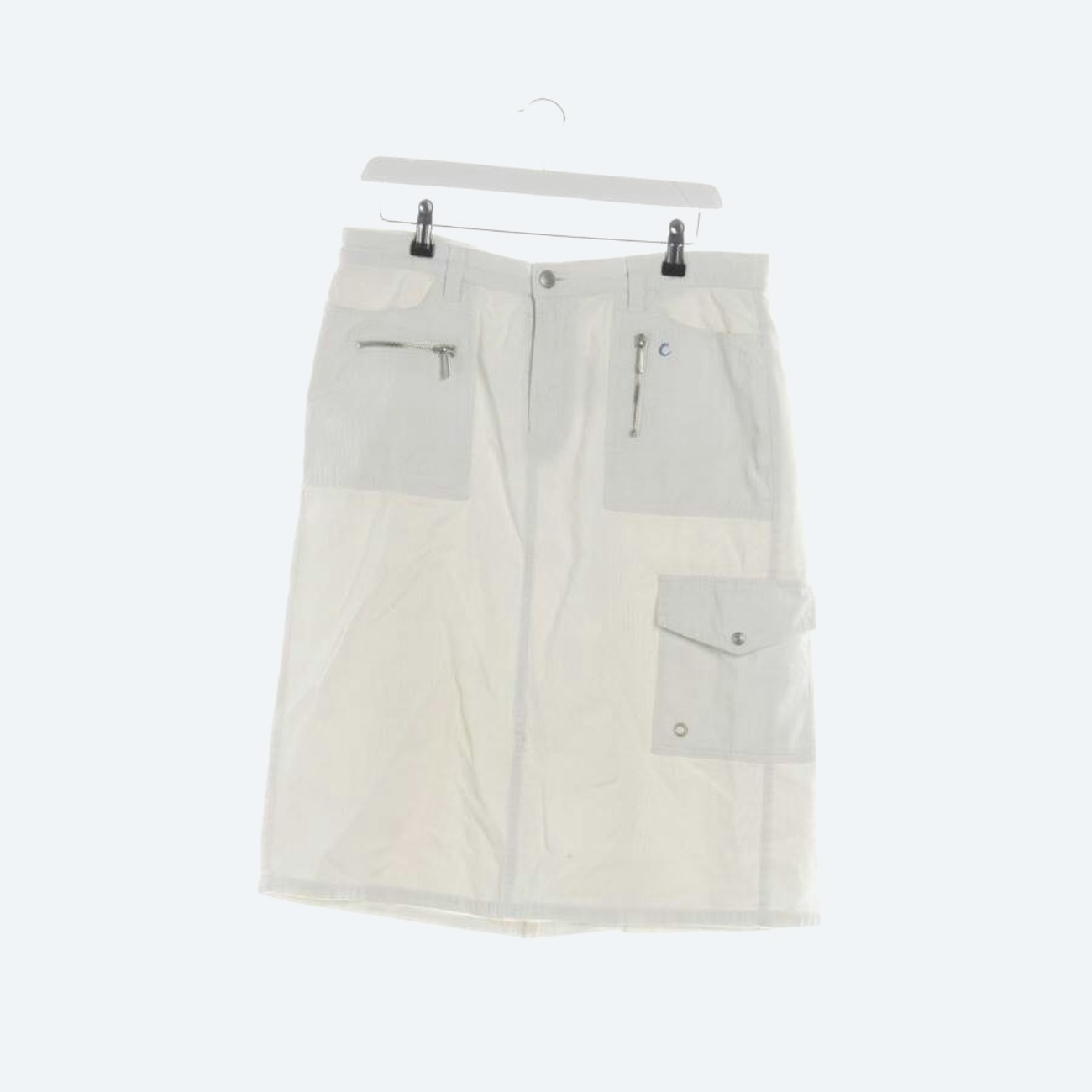 Image 1 of Skirt L White in color White | Vite EnVogue