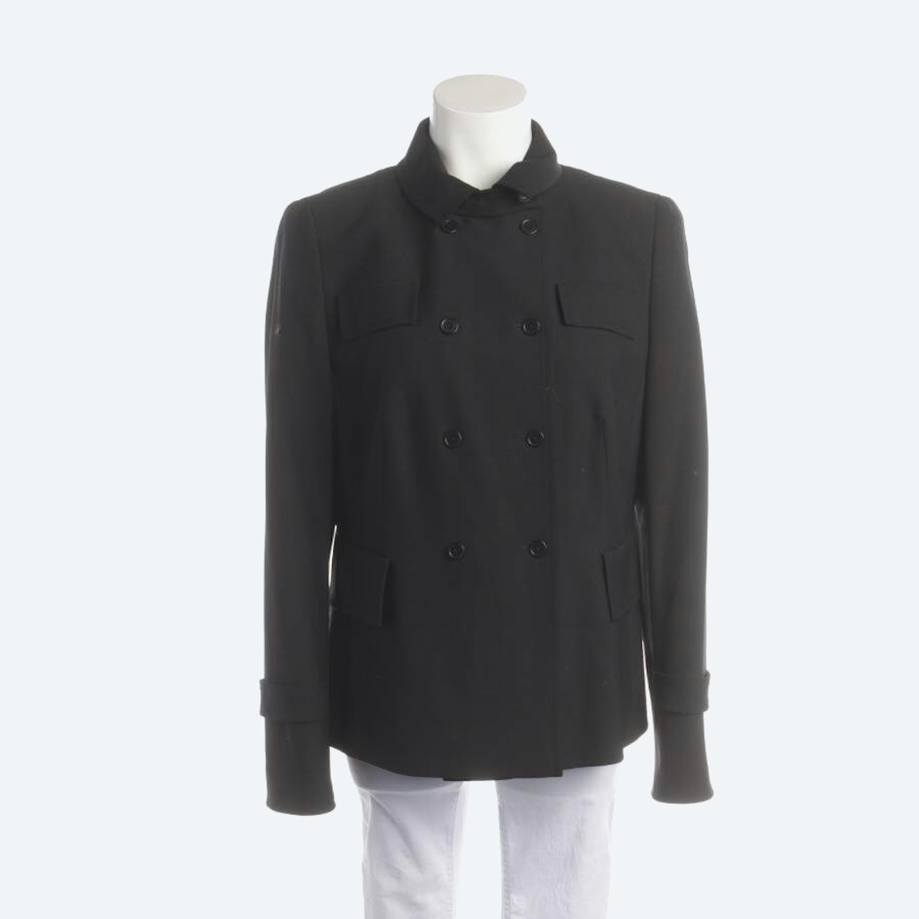 Image 1 of Summer Jacket 40 Black in color Black | Vite EnVogue