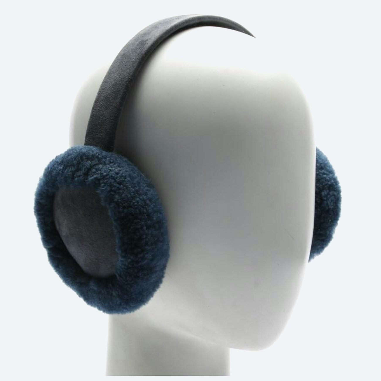 Bild 1 von Ohrenschützer aus Leder Blau in Farbe Blau | Vite EnVogue